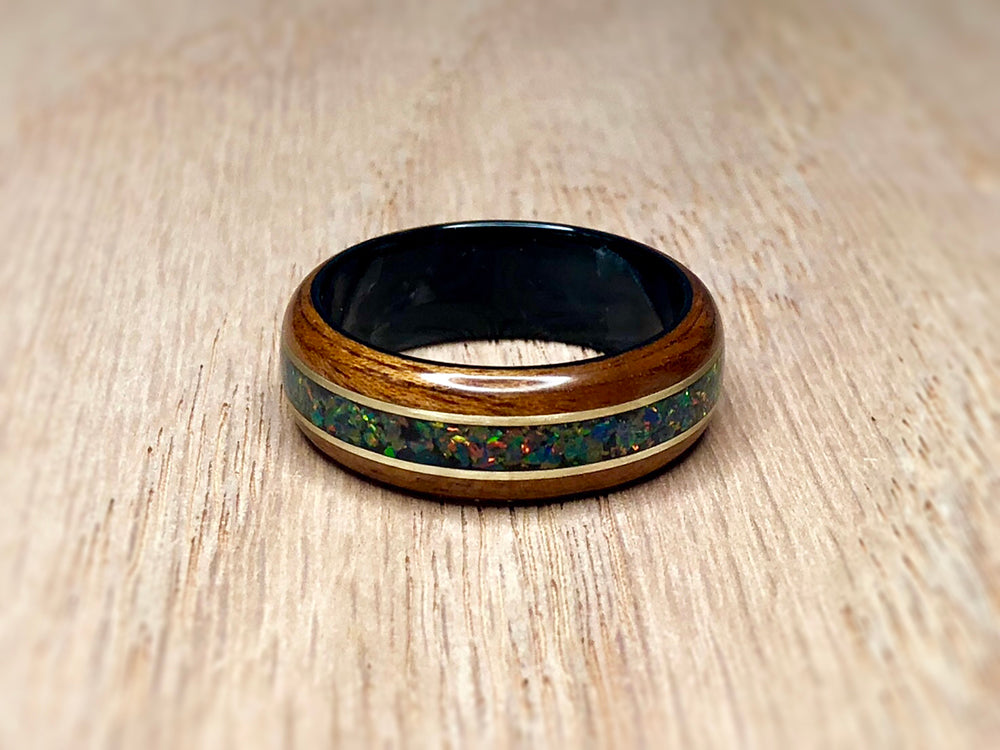 Rainbow Ring schwarz - Ring - Jewelry Onlineshop, New Original