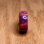 Lavender Fire Solid Opal Ring