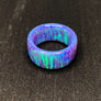 Periwinkle Fire Solid Opal Ring