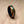 CUSTOM: Mahogany with White Opal and Black Epoxy Ring